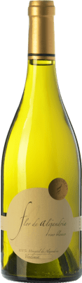 10,95 € Envío gratis | Vino Blanco Terra Vineas Flor de Alejandría Crianza D.O. Valencia Comunidad Valenciana España Moscatel 75 cl