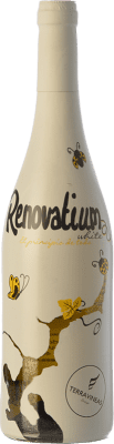 6,95 € Envío gratis | Vino Blanco Terra Vineas Renovatium D.O. Valencia Comunidad Valenciana España Moscatel 75 cl
