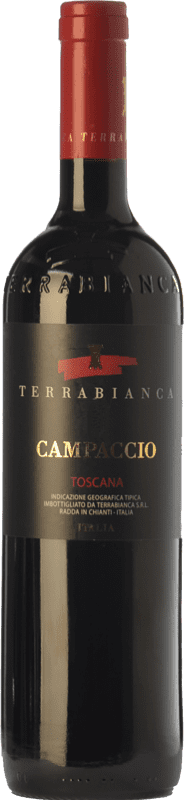 37,95 € 免费送货 | 红酒 Terrabianca Campaccio I.G.T. Toscana 托斯卡纳 意大利 Cabernet Sauvignon, Sangiovese 瓶子 75 cl