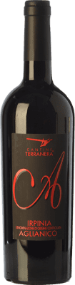 16,95 € Free Shipping | Red wine Terranera D.O.C. Irpinia Campania Italy Aglianico Bottle 75 cl