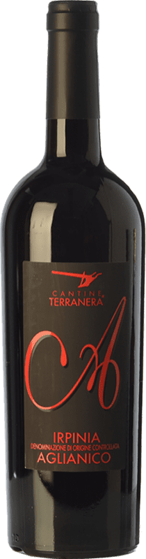 16,95 € Kostenloser Versand | Rotwein Terranera D.O.C. Irpinia Kampanien Italien Aglianico Flasche 75 cl