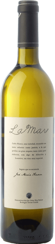 27,95 € Envio grátis | Vinho branco Terras Gauda La Mar D.O. Rías Baixas Galiza Espanha Loureiro, Albariño, Caíño Branco Garrafa 75 cl