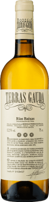 19,95 € Envio grátis | Vinho branco Terras Gauda D.O. Rías Baixas Galiza Espanha Loureiro, Albariño, Caíño Branco Garrafa 75 cl