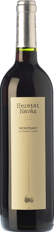 18,95 € Free Shipping | Red wine Terrasses del Montsant Heretat Navàs Joven D.O. Montsant Catalonia Spain Syrah, Grenache, Cabernet Sauvignon, Carignan Bottle 75 cl