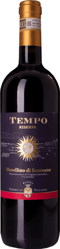 18,95 € Free Shipping | Red Wine Terre di Talamo Tempo Reserve — Aged D.O.C.G. Morellino di Scansano Tuscany Italy Sangiovese Bottle 75 cl