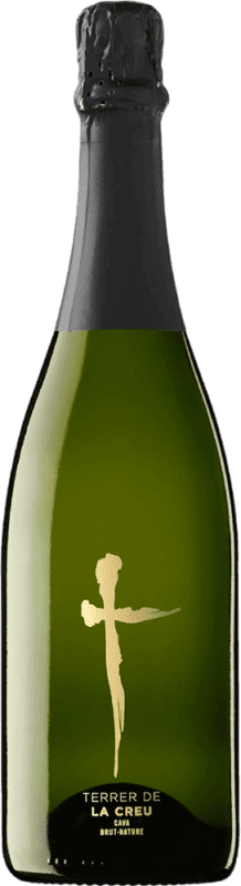 7,95 € Kostenloser Versand | Weißer Sekt Terrer de la Creu Brut Nature Jung D.O. Cava Katalonien Spanien Macabeo, Xarel·lo, Parellada 75 cl