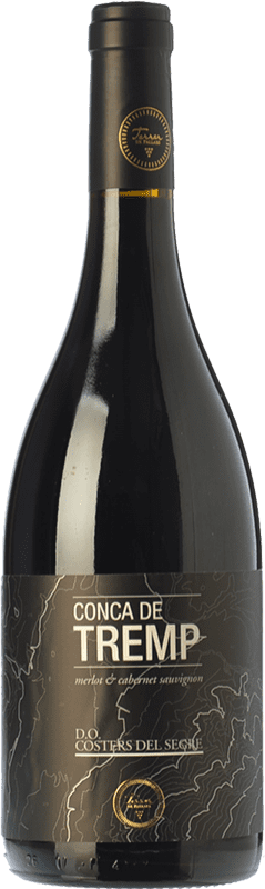 13,95 € Free Shipping | Red wine Terrer de Pallars Conca de Tremp Negre Aged D.O. Costers del Segre Catalonia Spain Merlot, Cabernet Sauvignon Magnum Bottle 1,5 L
