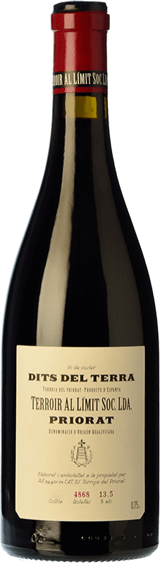 82,95 € Бесплатная доставка | Красное вино Terroir al Límit Dits del Terra Резерв D.O.Ca. Priorat Каталония Испания Carignan бутылка 75 cl