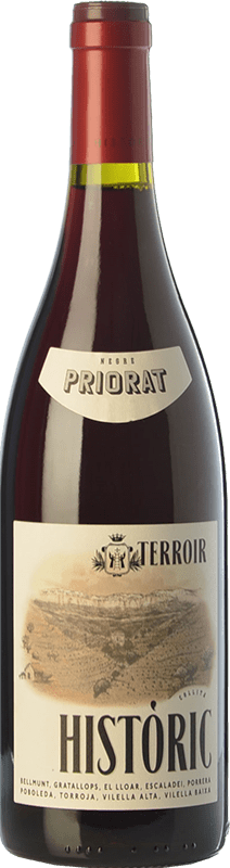 26,95 € 免费送货 | 红酒 Terroir al Límit Històric Negre 年轻的 D.O.Ca. Priorat 加泰罗尼亚 西班牙 Grenache, Carignan 瓶子 75 cl
