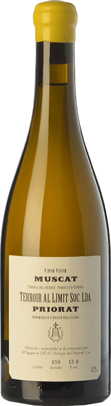 36,95 € Бесплатная доставка | Белое вино Terroir al Límit Muscat D.O.Ca. Priorat Каталония Испания Muscat of Alexandria бутылка 75 cl