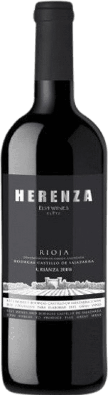 18,95 € Free Shipping | Red wine Elvi Herenza Kosher Aged D.O.Ca. Rioja The Rioja Spain Tempranillo Bottle 75 cl