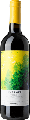 18,95 € Kostenloser Versand | Rotwein Bibi Graetz It's a Game I.G.T. Toscana Toskana Italien Merlot, Syrah, Cabernet Franc Flasche 75 cl