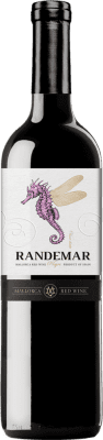 10,95 € Envío gratis | Vino tinto Tianna Negre Randemar Negre Joven D.O. Binissalem Islas Baleares España Merlot, Syrah, Cabernet Sauvignon, Mantonegro Botella 75 cl