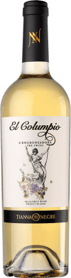 16,95 € Free Shipping | White wine Tianna Negre Ses Nines El Columpio Blanc D.O. Binissalem Balearic Islands Spain Muscat, Chardonnay, Sauvignon White, Premsal, Giró Ros Bottle 75 cl