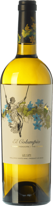 11,95 € Free Shipping | White wine Tianna Negre Ses Nines El Columpio Blanc D.O. Binissalem Balearic Islands Spain Muscat, Chardonnay, Sauvignon White, Premsal, Giró Ros Bottle 75 cl