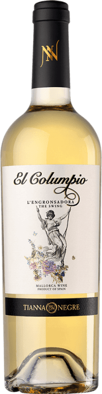 14,95 € Envoi gratuit | Vin Blanc Tianna Negre Ses Nines El Columpio D.O. Binissalem Îles Baléares Espagne Muscat, Chardonnay, Sauvignon Blanc, Premsal, Giró Ros Bouteille 75 cl