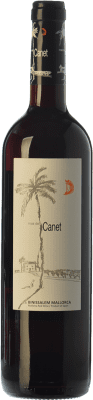 9,95 € Free Shipping | Red wine Tianna Negre Ses Nines Mas de Canet Young D.O. Binissalem Balearic Islands Spain Merlot, Syrah, Callet, Mantonegro Bottle 75 cl