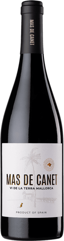 7,95 € Free Shipping | Red Wine Tianna Negre Ses Nines Mas de Canet Young D.O. Binissalem Balearic Islands Spain Merlot, Syrah — Shiraz, Callet, Mantonegro Bottle 75 cl