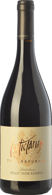 39,95 € Free Shipping | Red wine Tiefenbrunner Riserva Linticlarus Reserva D.O.C. Alto Adige Trentino-Alto Adige Italy Pinot Black Bottle 75 cl