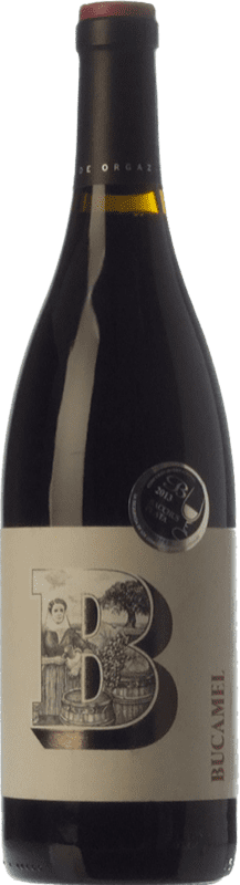 13,95 € Free Shipping | Red wine Tierras de Orgaz Bucamel Crianza I.G.P. Vino de la Tierra de Castilla Castilla la Mancha Spain Tempranillo Bottle 75 cl