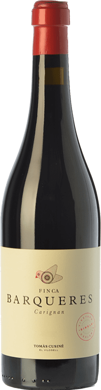 26,95 € Envoi gratuit | Vin Rouge Tomàs Cusiné Finca Barqueres Crianza D.O. Costers del Segre Catalogne Espagne Cariñena — Carignan Bouteille 75 cl