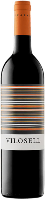 17,95 € Free Shipping | Red wine Tomàs Cusiné Vilosell Aged D.O. Costers del Segre Catalonia Spain Tempranillo, Merlot, Syrah, Grenache, Cabernet Sauvignon Bottle 75 cl