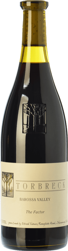 146,95 € Бесплатная доставка | Красное вино Torbreck The Factor Резерв I.G. Barossa Valley Долина Баросса Австралия Syrah бутылка 75 cl