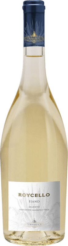 22,95 € Envoi gratuit | Vin blanc Tormaresca Roycello I.G.T. Salento Campanie Italie Fiano Bouteille 75 cl