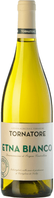 21,95 € Envío gratis | Vino Blanco Tornatore D.O.C. Etna Sicilia Italia Carricante, Catarratto 75 cl