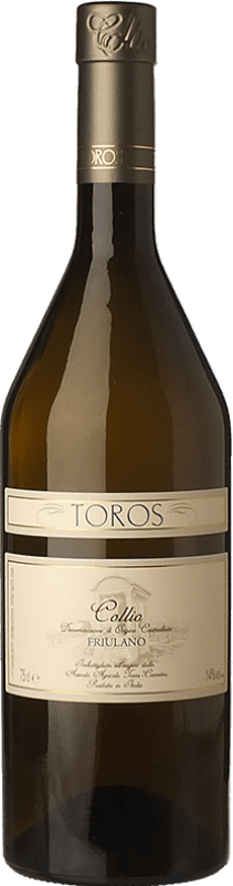 28,95 € Envoi gratuit | Vin blanc Toros D.O.C. Collio Goriziano-Collio Frioul-Vénétie Julienne Italie Friulano Bouteille 75 cl