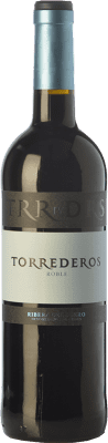 6,95 € Free Shipping | Red wine Torrederos Oak D.O. Ribera del Duero Castilla y León Spain Tempranillo Bottle 75 cl