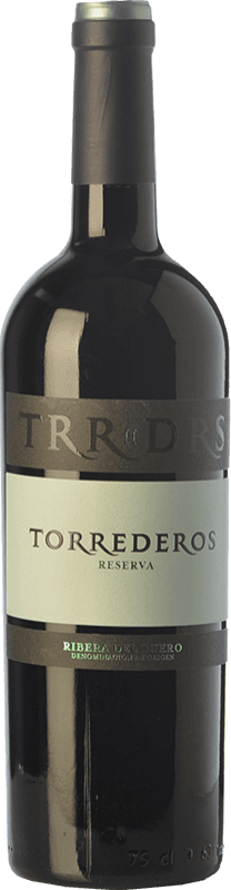 21,95 € Free Shipping | Red Wine Torrederos Reserve — Aged D.O. Ribera del Duero Castilla y León Spain Tempranillo Bottle 75 cl