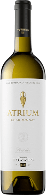 10,95 € Бесплатная доставка | Белое вино Torres Atrium Chardonnay старения D.O. Penedès Каталония Испания Chardonnay, Parellada бутылка 75 cl