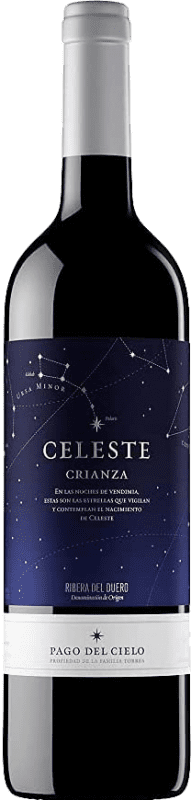 21,95 € Envio grátis | Vinho Tinto Pago del Cielo Celeste Crianza D.O. Ribera del Duero Castela e Leão Espanha Tempranillo 75 cl