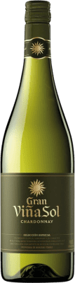 14,95 € Free Shipping | White wine Torres Gran Viña Sol Aged D.O. Penedès Catalonia Spain Chardonnay, Parellada Bottle 75 cl