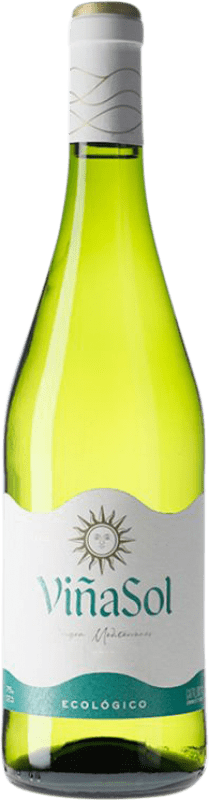 8,95 € Бесплатная доставка | Белое вино Torres Viña Sol D.O. Penedès Каталония Испания Parellada бутылка 75 cl
