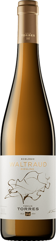 18,95 € Бесплатная доставка | Белое вино Torres Waltraud D.O. Penedès Каталония Испания Riesling — Рислинг Бутылка 75 cl