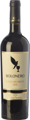6,95 € Free Shipping | Red wine Torrevento Bolonero D.O.C. Castel del Monte Puglia Italy Aglianico, Nero di Troia Bottle 75 cl