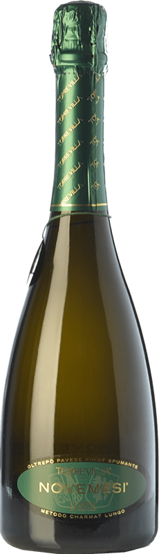 9,95 € Envoi gratuit | Vin Mousseux Blanc Torrevilla La Genisia Novemesi Classique D.O.C. Oltrepò Pavese Lombardia Italie Pinot Noir Bouteille 75 cl