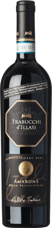 84,95 € Free Shipping | Red wine Trabucchi Riserva Cent'Anni Reserve D.O.C.G. Amarone della Valpolicella Veneto Italy Corvina, Rondinella, Corvinone, Oseleta Bottle 75 cl