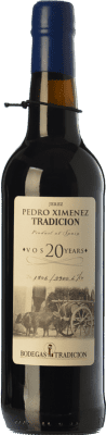 136,95 € Spedizione Gratuita | Vino Dolce Tradición VOS Very Old Sherry — Molto Vecchio D.O. Manzanilla-Sanlúcar de Barrameda Andalusia Spagna Pedro Ximénez 20 Anni 75 cl