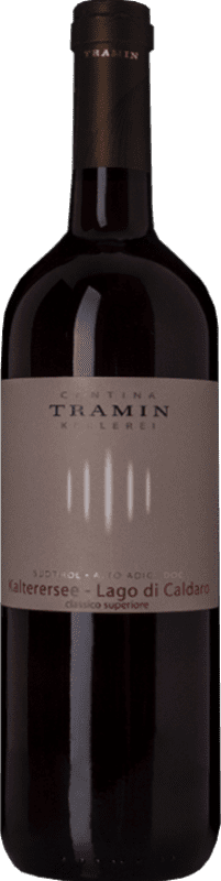 8,95 € Free Shipping | Red wine Tramin Classico Superiore D.O.C. Lago di Caldaro Trentino Italy Schiava Gentile Bottle 75 cl