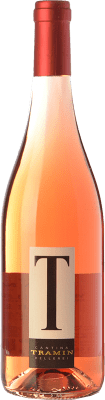 7,95 € Kostenloser Versand | Rosé-Wein Tramin T Rosé I.G.T. Vigneti delle Dolomiti Trentino Italien Merlot, Spätburgunder, Lagrein Flasche 75 cl