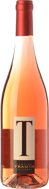 8,95 € Free Shipping | Rosé wine Tramin T Rosé I.G.T. Vigneti delle Dolomiti Trentino Italy Merlot, Pinot Black, Lagrein Bottle 75 cl