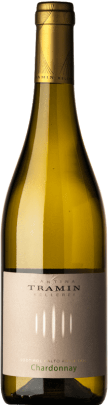 19,95 € Бесплатная доставка | Белое вино Tramin D.O.C. Alto Adige Трентино-Альто-Адидже Италия Chardonnay — Шардоне Бутылка 75 cl