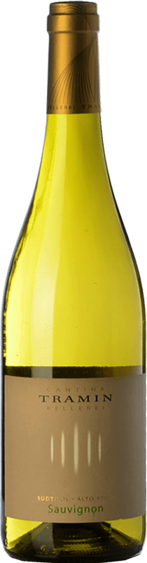 12,95 € Envio grátis | Vinho branco Tramin D.O.C. Alto Adige Trentino-Alto Adige Itália Sauvignon Garrafa 75 cl