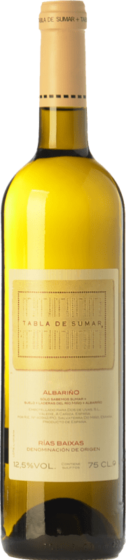 9,95 € Spedizione Gratuita | Vino bianco Tricó Tabla de Sumar D.O. Rías Baixas Galizia Spagna Albariño Bottiglia 75 cl
