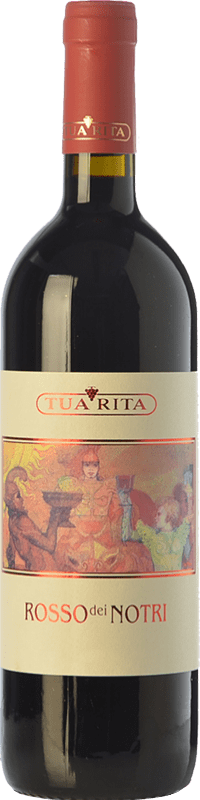 27,95 € Spedizione Gratuita | Vino Rosso Tua Rita Notri I.G.T. Toscana Toscana Italia Merlot, Syrah, Cabernet Sauvignon, Sangiovese Bottiglia 75 cl