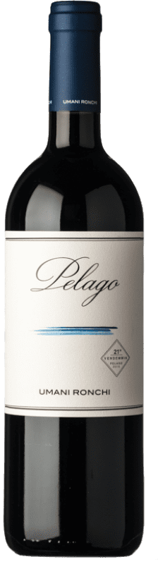 32,95 € Free Shipping | Red wine Umani Ronchi Pelago I.G.T. Marche Marche Italy Merlot, Cabernet Sauvignon, Montepulciano Bottle 75 cl