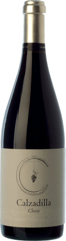 26,95 € Бесплатная доставка | Красное вино Uribes Madero Classic старения D.O.P. Vino de Pago Calzadilla Кастилья-Ла-Манча Испания Tempranillo, Syrah, Grenache, Cabernet Sauvignon бутылка 75 cl